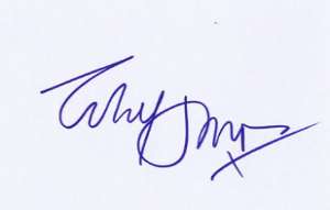 Tony Scott Signature