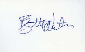 Brigitte Nielsen Signature