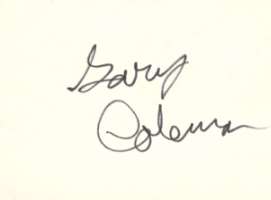 Gary Coleman Signature