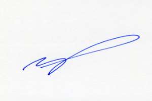 Terrence Howard Signature