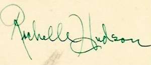Rochelle Hudson Signature