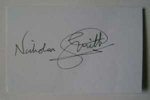 Nicholas Smith Signature