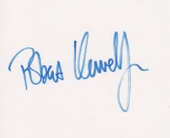 Robert Llewellyn Signature