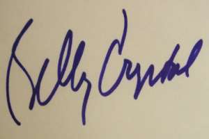 Billy Crystal Signature