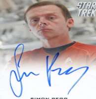 Simon Pegg Signature