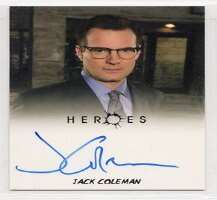Jack Coleman Signature