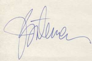 Justine Bateman Signature