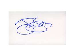 Jeff Daniels Signature