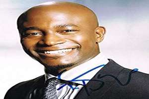 Taye Diggs Signature