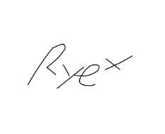 Rye Beaumont Signature