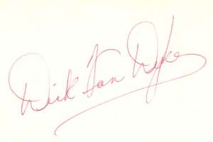 Dick Van Dyke Signature