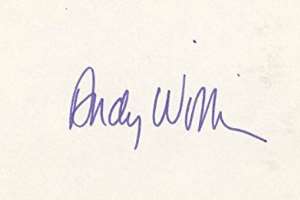 Andy Williams Signature