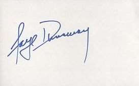 Faye Dunaway Signature