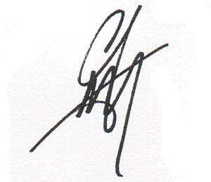 AJ McLean Signature