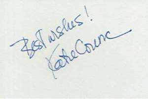 Katie Couric Signature