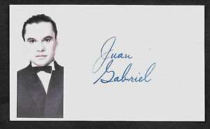 Juan Gabriel Signature
