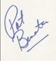 Pat Benatar Signature