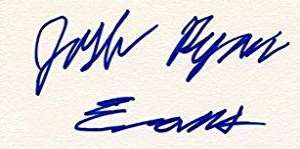 Josh Ryan Evans Signature