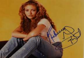 Rebecca Gayheart Signature