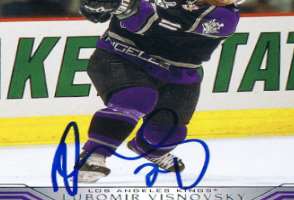 Lubomir Visnovsky Signature