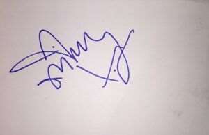 Nick Grimshaw Signature