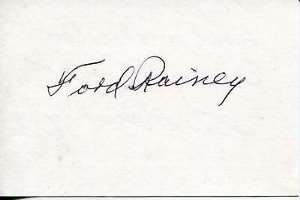 Ford Rainey Signature