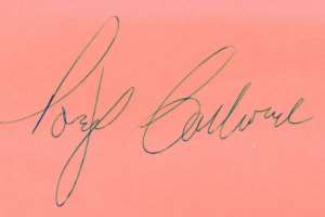 Rory Calhoun Signature