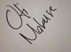 Oti Mabuse Signature