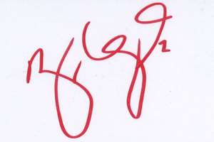 Zack Cozart Signature