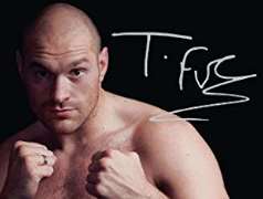 Tyson Fury Signature