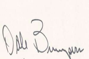 Dale Bumpers Signature