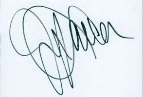 Jennifer Lawrence Signature