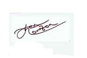 Ken Norton Signature