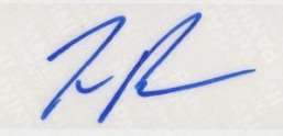 Tanner Pearson Signature
