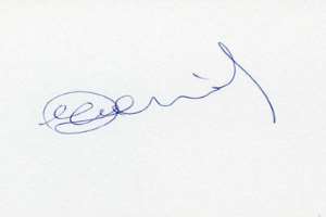 Embeth Davidtz Signature
