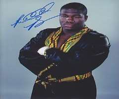 Riddick Bowe Signature