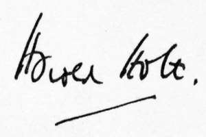 Harold Holt Signature