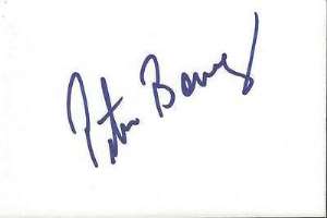 Peter Bonerz Signature