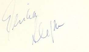 Erika Slezak Signature