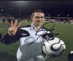 David Healy (Footballer) Signature