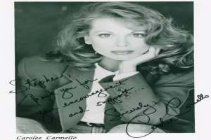 Carolee Carmello Signature