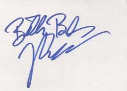 Billy Bob Thornton Signature
