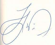 Tim Winton Signature