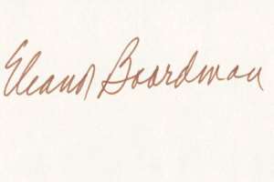 Eleanor Boardman Signature