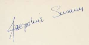 Jacqueline Susann Signature