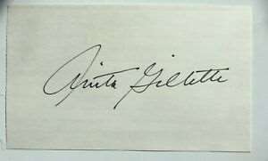 Anita Gillette Signature