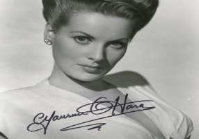 Maureen O'Hara Signature