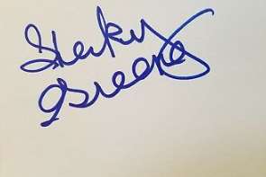 Shecky Greene Signature