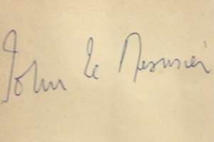 John Le Mesurier Signature