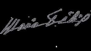 Maria Felix Signature